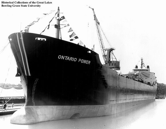 Ontario Power At Port Weller Drydock for Christening